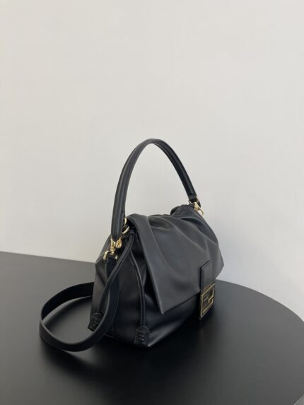 Fendi Mamma Baguette – Luxurious Soft Lambskin Bag with Signature Hardware