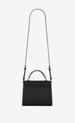 YSL Cassandra Mini Top Handle Bag in Box Leather