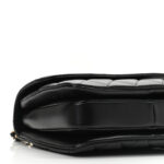 Lambskin Quilted Small Trendy CC Dual Handle Flap Bag Black