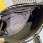 Fendi By The Way Soft Medium Bag – Signature FF Jacquard with Leather Accents, Style 5572