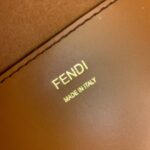 FENDI Luxurious Sunlight Tote – Premium Leather with Signature FF Hardware