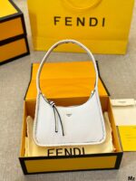 Fendessence Crescent Bag in Cuoio Romano Leather – Signature Handmade Luxury