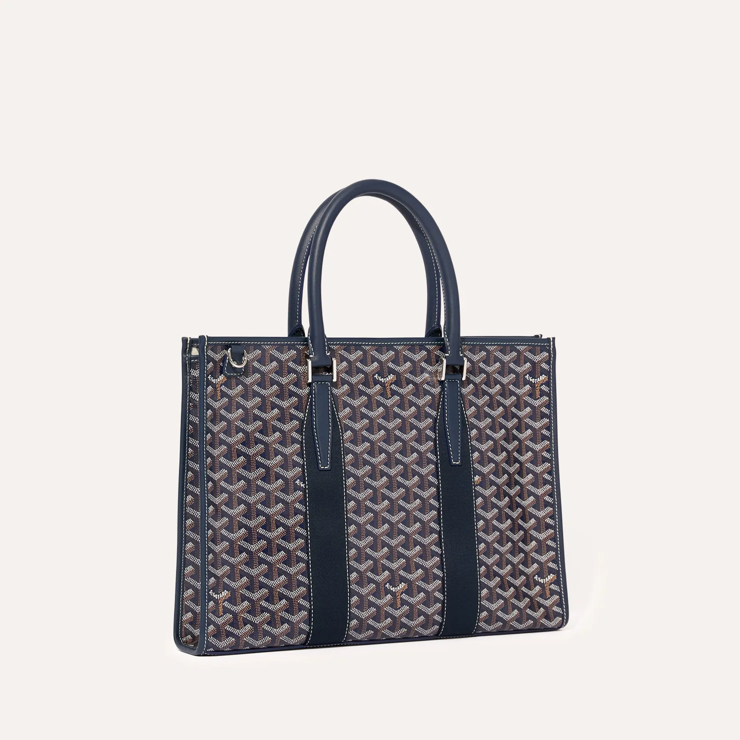 GOYARD Morvan document case Navy Blue