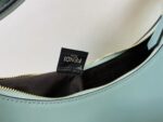 FENDI Graphy Crescent Leather Bag 56853 in Red