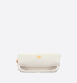 DIOR CARO POUCH Latte Supple Cannage Calfskin