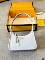 Fendessence Crescent Bag in Cuoio Romano Leather – Signature Handmade Luxury