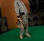 GUCCI ATTACHE BAG IN GG CANVAS