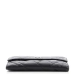 Chanel CC Compact Wallet Quilted Caviar