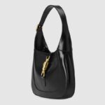 GUCCI JACKIE 1961 BAG IN BLACK LEATHER