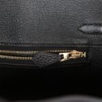 Birkin 25 Black Togo Gold Hardware