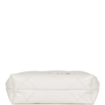 Chanel Mini 22 Bag White Calfskin Gold Hardware