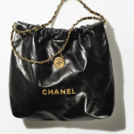 CHANEL Small 22 HANDBAG - Black & White Leather