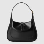 GUCCI JACKIE 1961 BAG IN BLACK LEATHER