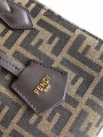 Fendi Origami Mini Fabric Bag with Iconic FF Jacquard – Versatile Transformative Design for Effortless Elegance