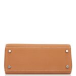 Hermès Kelly Retourne 25 Gold Togo Palladium Hardware