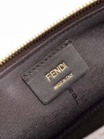FENDI Vanity Mini Bag – Elegant FF Detailing with Leather Accents, Versatile Handheld & Shoulder Style
