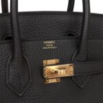 Birkin 25 Black Togo Gold Hardware