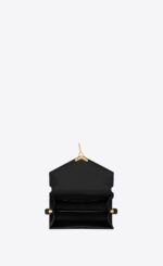 YSL Cassandra Mini Top Handle Bag in Box Leather