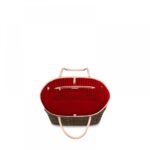 Neverfull inside red