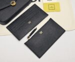 FENDI F005 Geometric Flap Mini Bag in Brown FF Leather