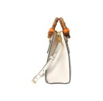 GUCCI DIANA MINI TOTE IN WHITE