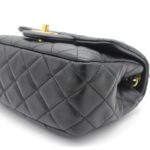 Chanel Pearl Crush Square Flap Bag Quilted Lambskin Mini