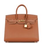 Hermès Birkin Sellier 25 Gold Epsom Gold Hardware