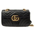 GUCCI GG MARMONT MATELASSÉ CHAIN BAG