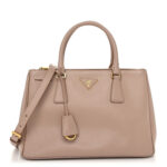 Saffiano Small Galleria Double Zip Tote Cammeo