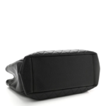 Chanel classic leather handbag black