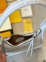 Fendessence Crescent Bag in Cuoio Romano Leather – Signature Handmade Luxury