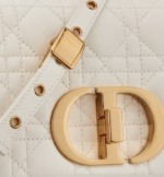 SMALL DIOR CARO BAGIvory Supple Cannage Calfskin